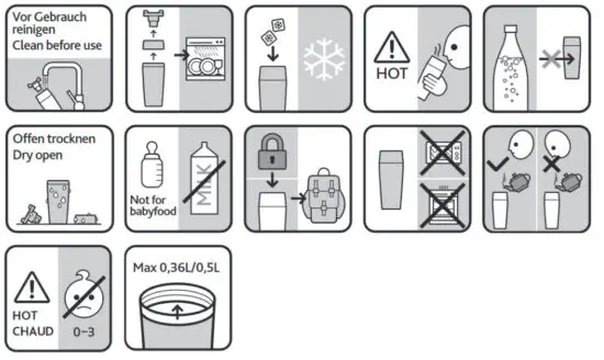 TEFAL N2011810 TRAVEL MUG EASY TWIST - figure 1