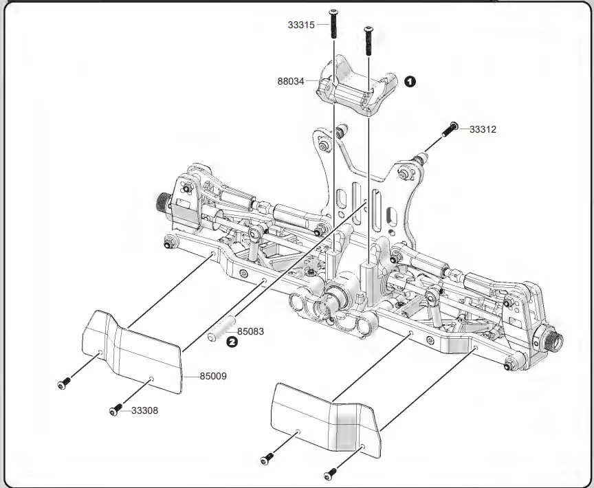 HoBao Hyper VS2 Nitro Buggy yellow body 22