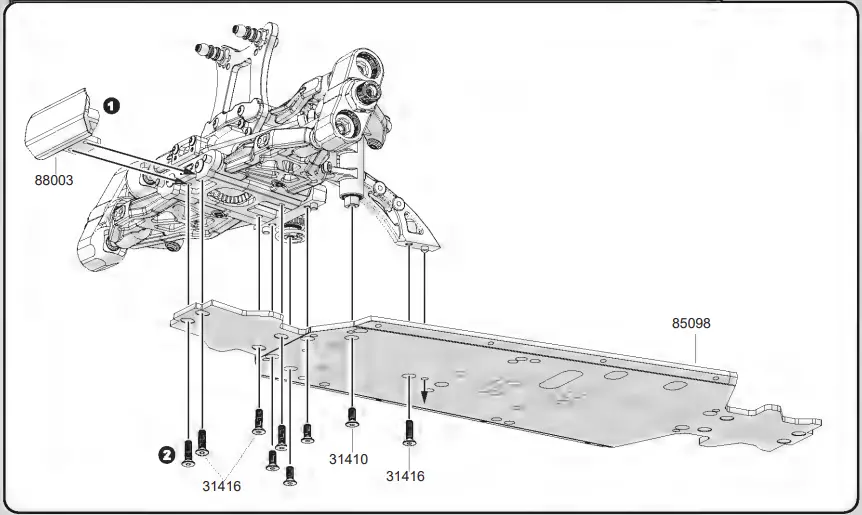 HoBao Hyper VS2 Nitro Buggy yellow body 29