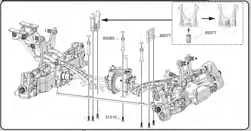 HoBao Hyper VS2 Nitro Buggy yellow body 32