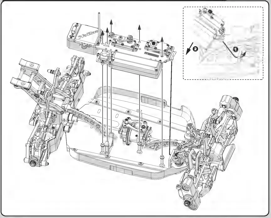 HoBao Hyper VS2 Nitro Buggy yellow body 38