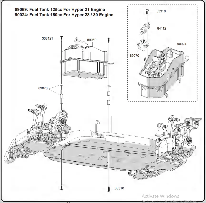 HoBao Hyper VS2 Nitro Buggy yellow body 39