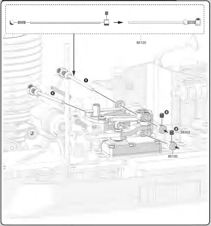 HoBao Hyper VS2 Nitro Buggy yellow body 46