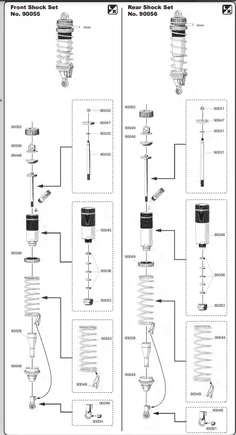 HoBao Hyper VS2 Nitro Buggy yellow body 49