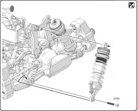 HoBao Hyper VS2 Nitro Buggy yellow body 50