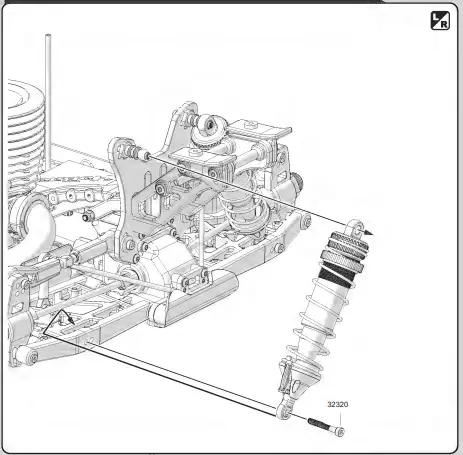 HoBao Hyper VS2 Nitro Buggy yellow body 51