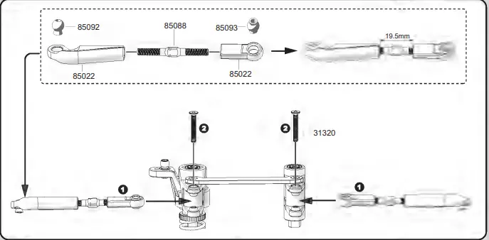 HoBao Hyper VS2 Nitro Buggy yellow body 9