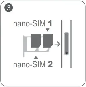 Inserting and Removing SIM Card Instructions