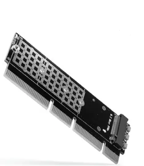 AXAGON PCEM2-1U Ultra Compact Internal PCIe Adapter for NVMe M.2 SSD-PROD