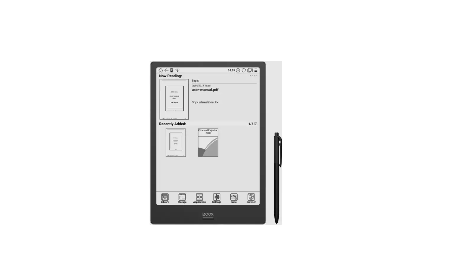 Onyx Boox Note3 Digital Paper E-ink Notepad User Guide Onyx Boox Note3 Digital Paper E-ink Notepad User Guide