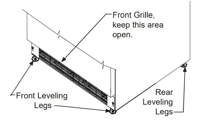 MARVEL MPCP415 IS01A Undercounter Refrigeration - figure 3
