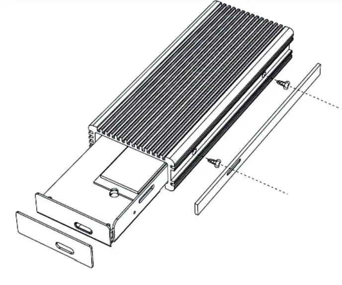 tripplite U457-1M2 NVMe SSD Gaming Enclosure 4