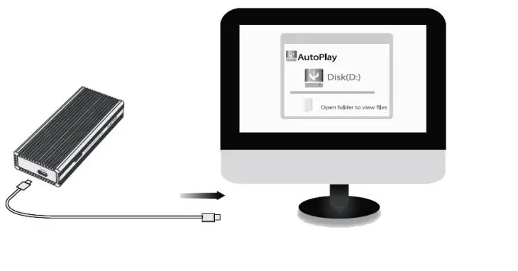 tripplite U457-1M2 NVMe SSD Gaming Enclosure 5