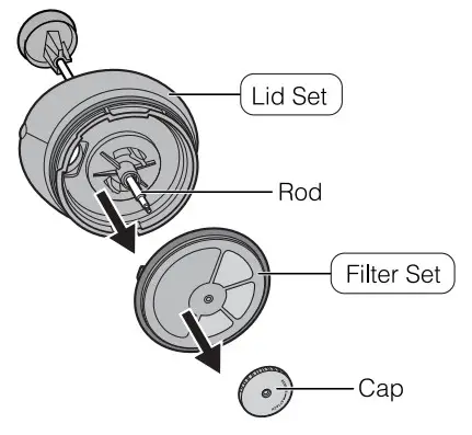 ZOJIRUSHI SK XAE10 Fresh Brew Vacuum Insulated Stainless French Press - figure 7