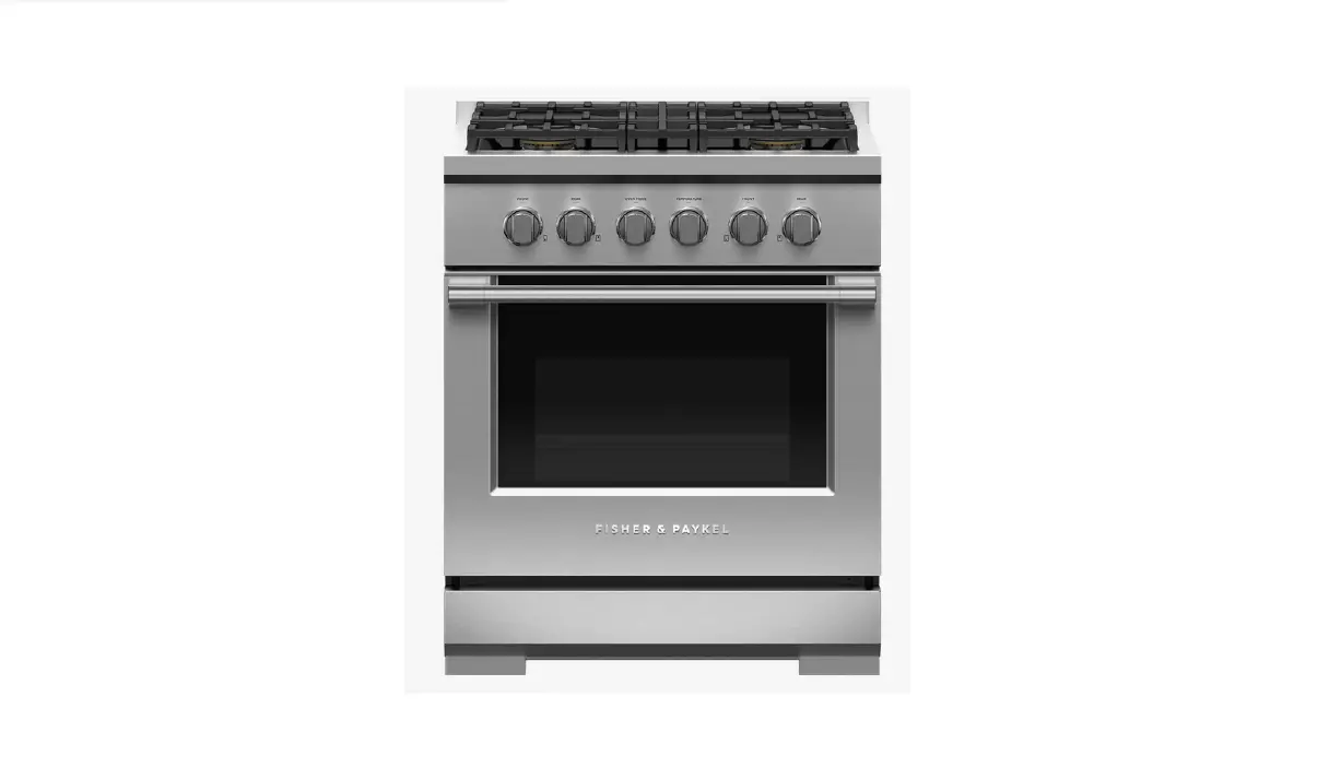 Fisher Paykel Rgv3-304-n Gas Range 4 Burners Instructions