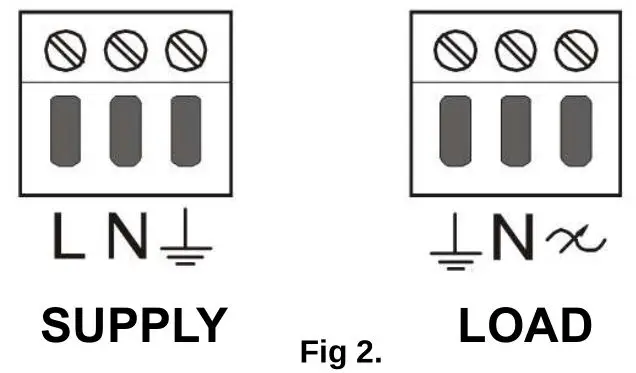 rako RML1200 Digital Hard Fired Leading Edge Dimmer Module - Figure 2