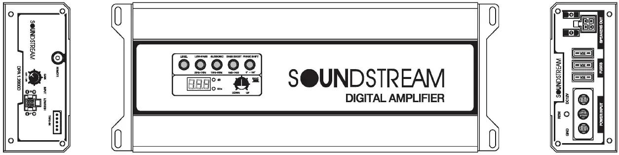 SOUNDSTREAM DPA4.1600D Class D Car Audio 09