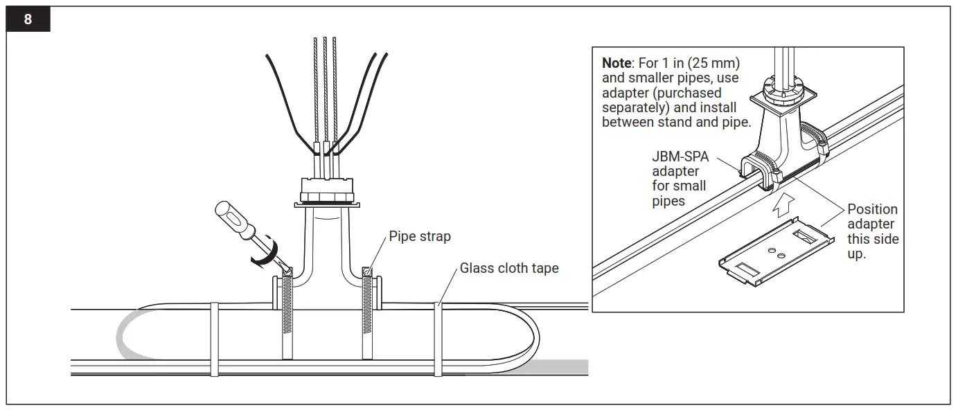 nvent RAYCHEM JBM-100-STB NEMA 4X-Rated Connection Kit - fig11