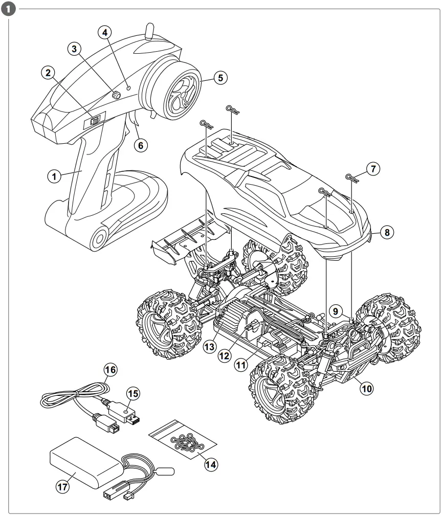KAYOBA 012288 Radio Controlled Car 01