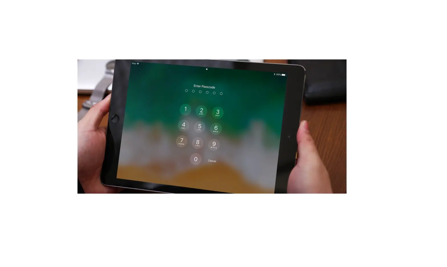 Set A Passcode On Ipad