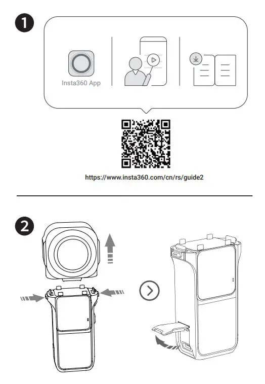 Hashmi Insta360 ONE RS Edition Camera User Guide - How to use