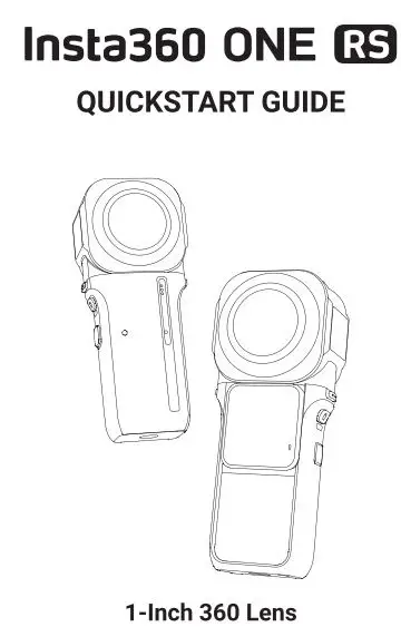 Hashmi Insta360 ONE RS Edition Camera User Guide