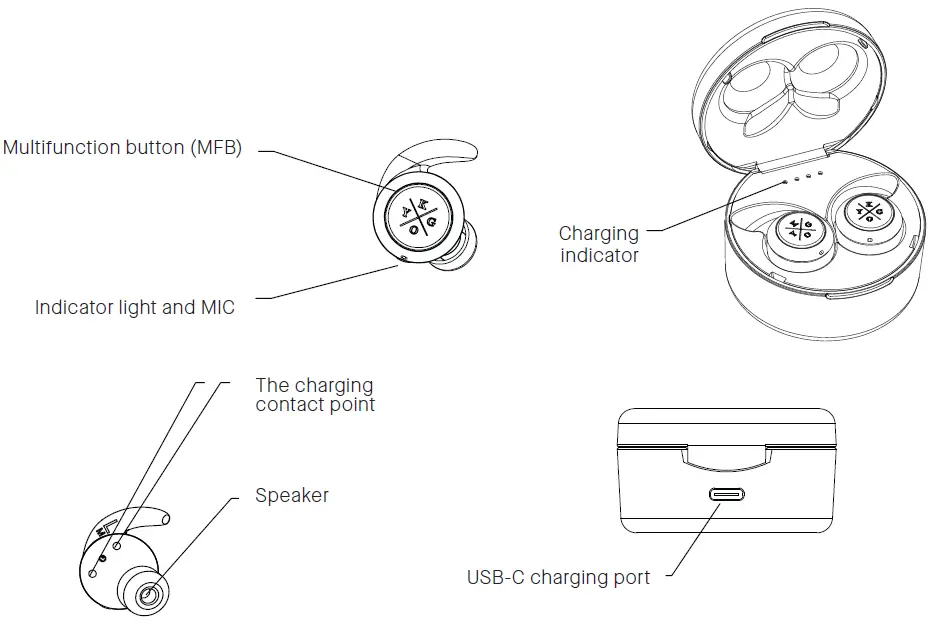 Kygo-E7900-Bluetooth-Earbuds-with-Charging-Case-fig-1