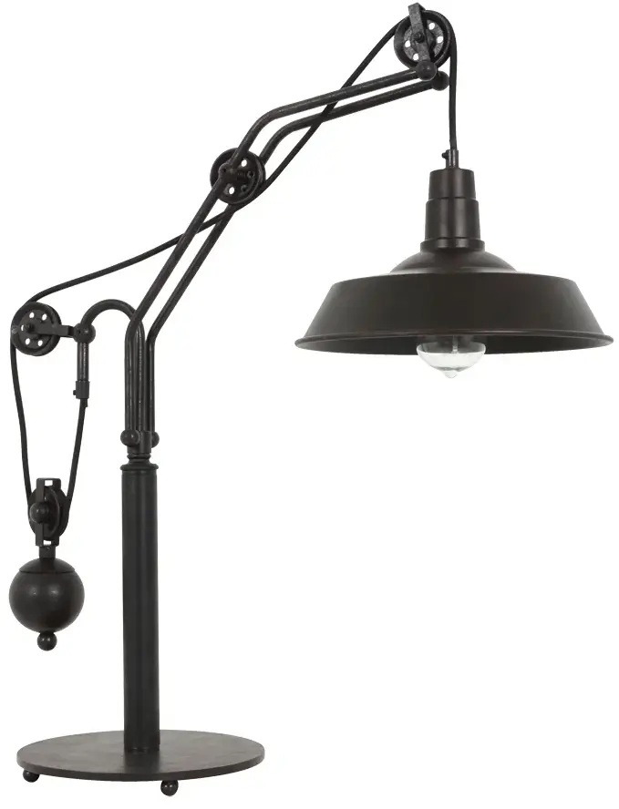 Lucci-decor-250791-Harvest-Table-Lamp-in-Baked-Black-product