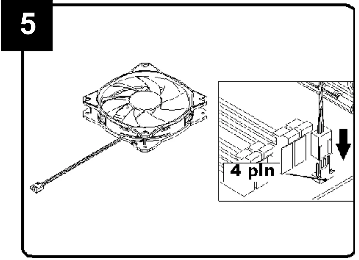 CPU-HURACAN-ARGB-X140 CPU Cooling Fan 12 cm 100 W Multicolor LED 4 Pin Installation For AMD