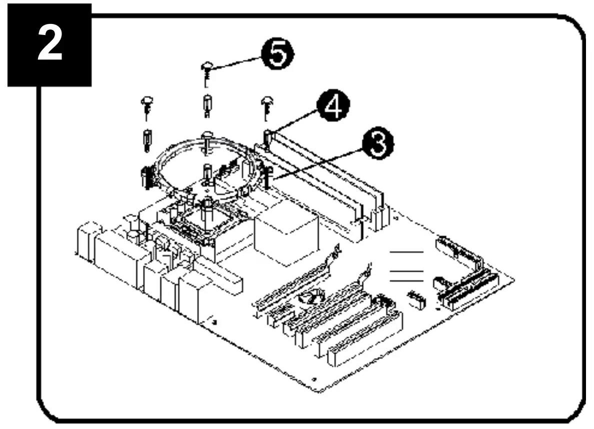 gembird CPU-HURACAN-ARGB-X140 CPU Cooling Fan 12 cm 100 W Multicolor LED 4 Pin Installation For Intel