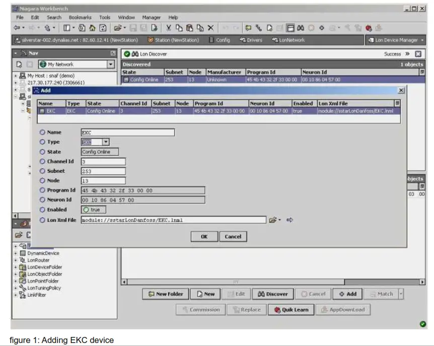 alvasys automation JACE8000 Danfoss LON Device - device
