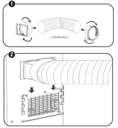 STIRLING PA27W 2.7 kW Portable Air Conditioner With Wi-Fi Control fig (1)