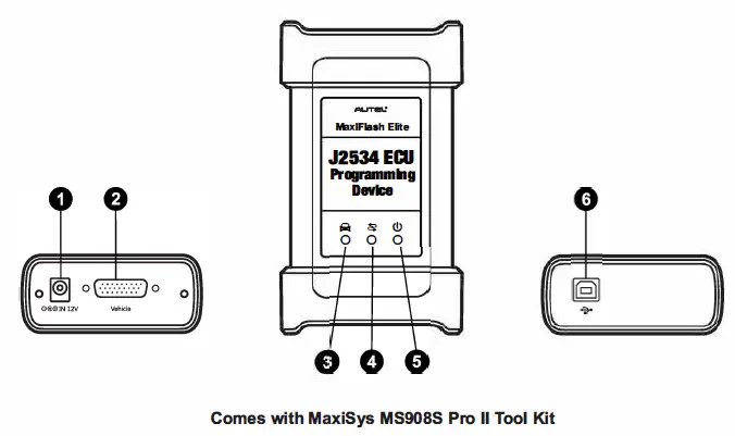 AUTEL MS908S Pro Auto Diagnostic Conding FIG (6)