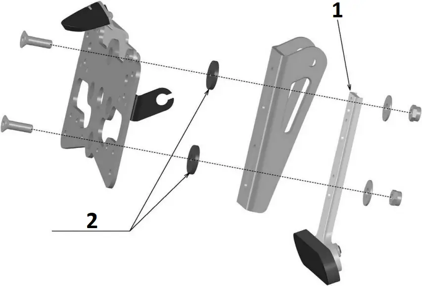 rizoma MT-03 - INSTALL PLATE STEP 2