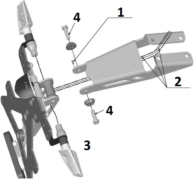 rizoma MT-03 - INSTALL PLATE STEP 3