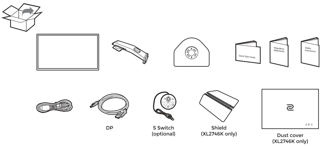 BenQ XL Series Monitor for eSports Gaming Monitor