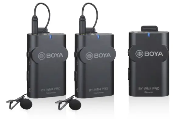 BOYA BY-WM4 PRO Dual-Channel Digital Wireless -