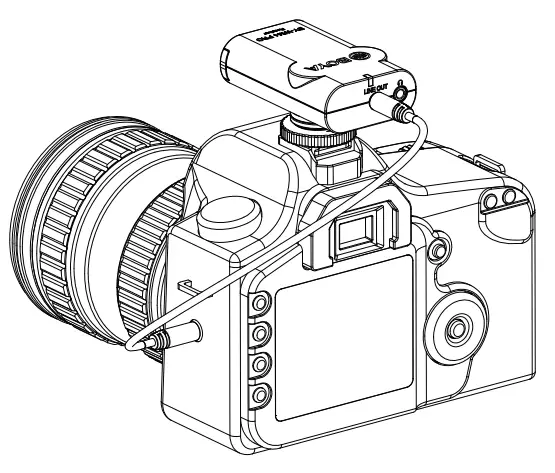 BOYA BY-WM4 PRO Dual-Channel Digital Wireless - -- audio cable