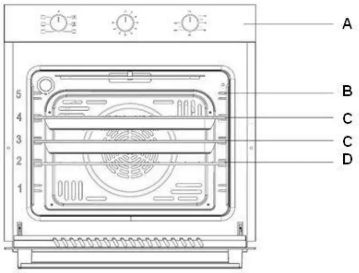 JOCEL JFE014597 Built-in Microwave Oven - Fig 4