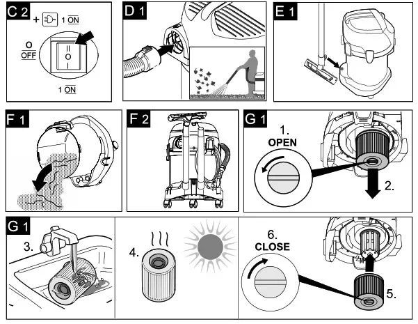 KARCHER WD3 Vacuum Cleaner - 3