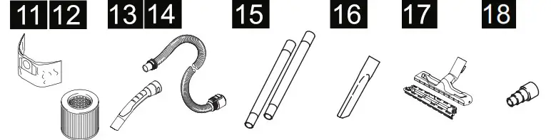 KARCHER WD3 Vacuum Cleaner - 5