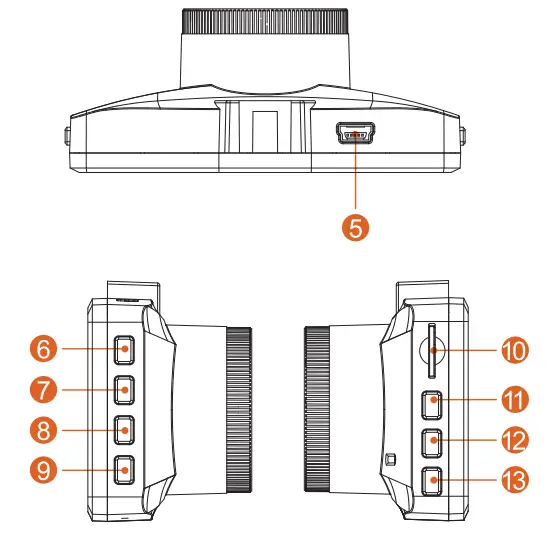 GATOR-GHDVR355-1080p-HD-Dash-Camera-5