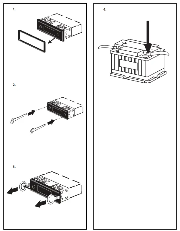 BLAUPUNKT Osaka 200 Car Radio - DIAGRADGM
