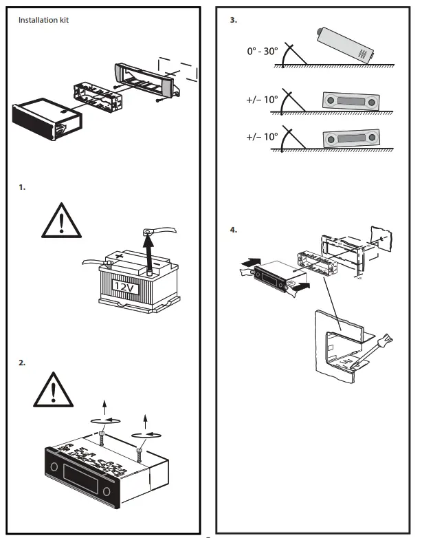 BLAUPUNKT Osaka 200 Car Radio - FIG