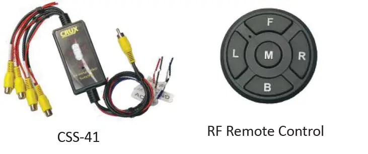 CRUX CSS-41 4 Input Automatic Video Switcher 1