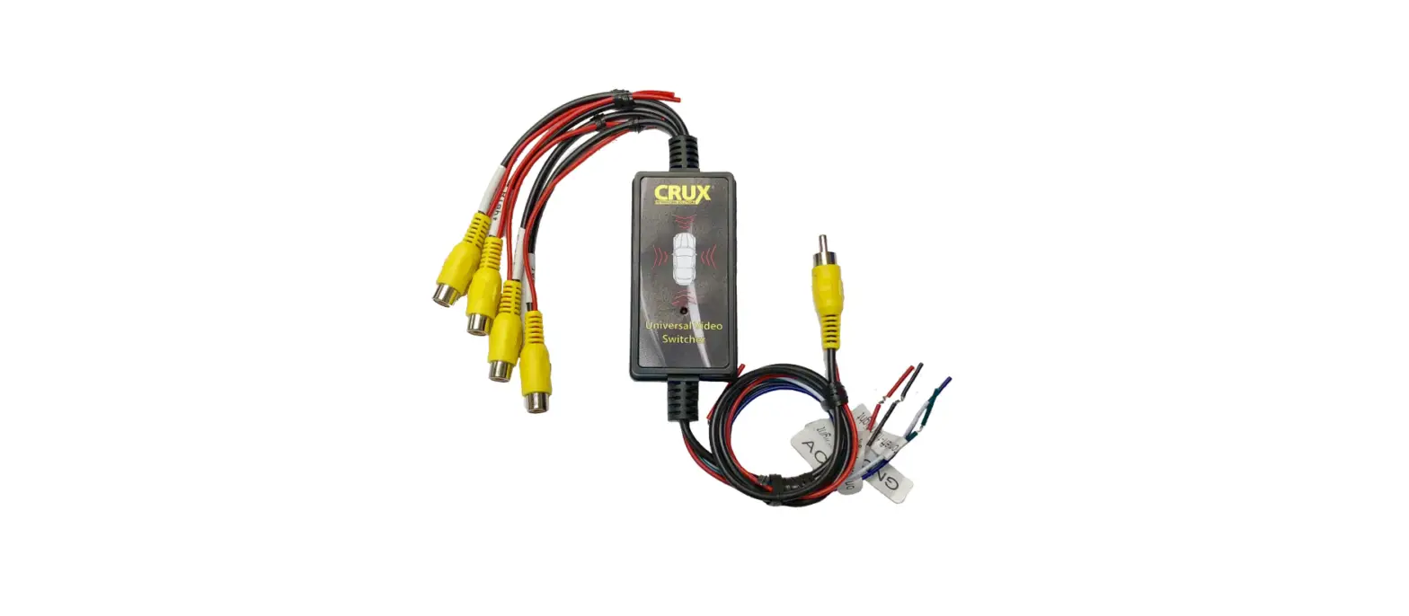 Crux Css-41 4 Input Automatic Video Switcher Instruction Manual