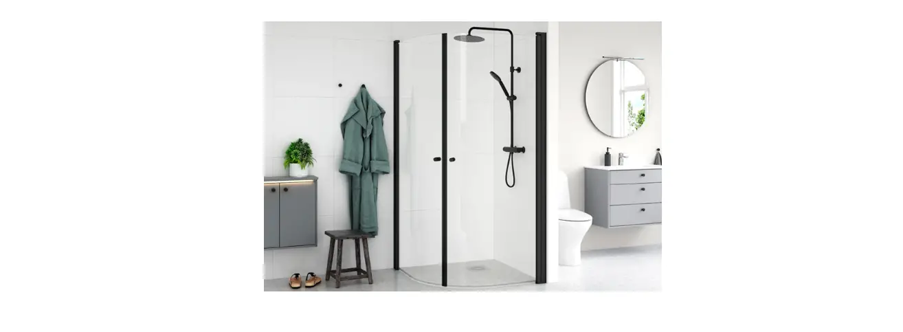 Gustavsberg Logic Vz 100 Bath Screen Elox-gloss Instruction Manual