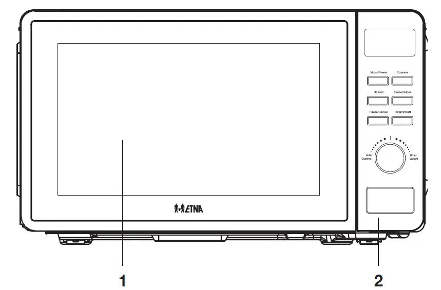 ETNA SMV420 Microwave 1
