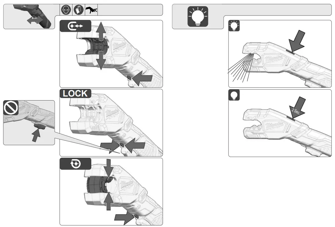 milwaukee M12 PCSS 12v Raptor Stainless Steel Pipe Cutter - fig 2