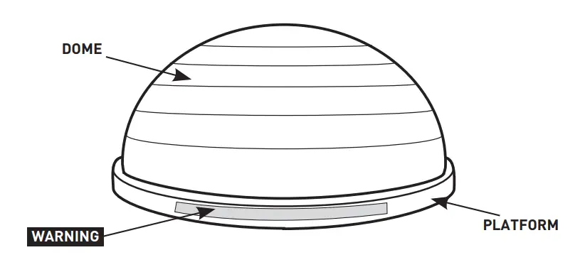 BOSU Home Balance Trainer - PARTS